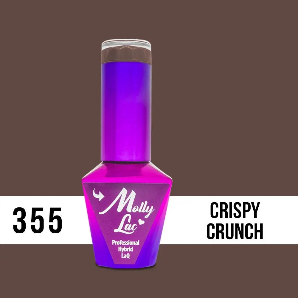 MOLLY LAC UV/LED gel lak Choco Dreams - Crispy Crunch 355, 10ml
