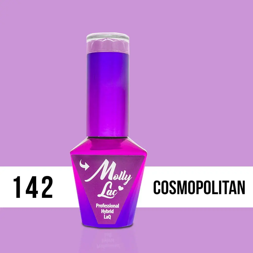 Gel lak MOLLY LAC UV/LED Flamingo - Cosmopolitan 142, 10ml