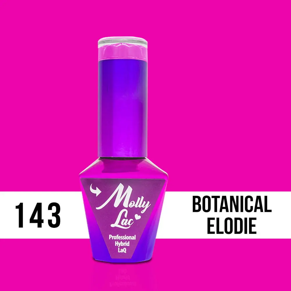 Gel lak MOLLY LAC UV/LED Flamingo - Botanical Elodie 143, 10ml