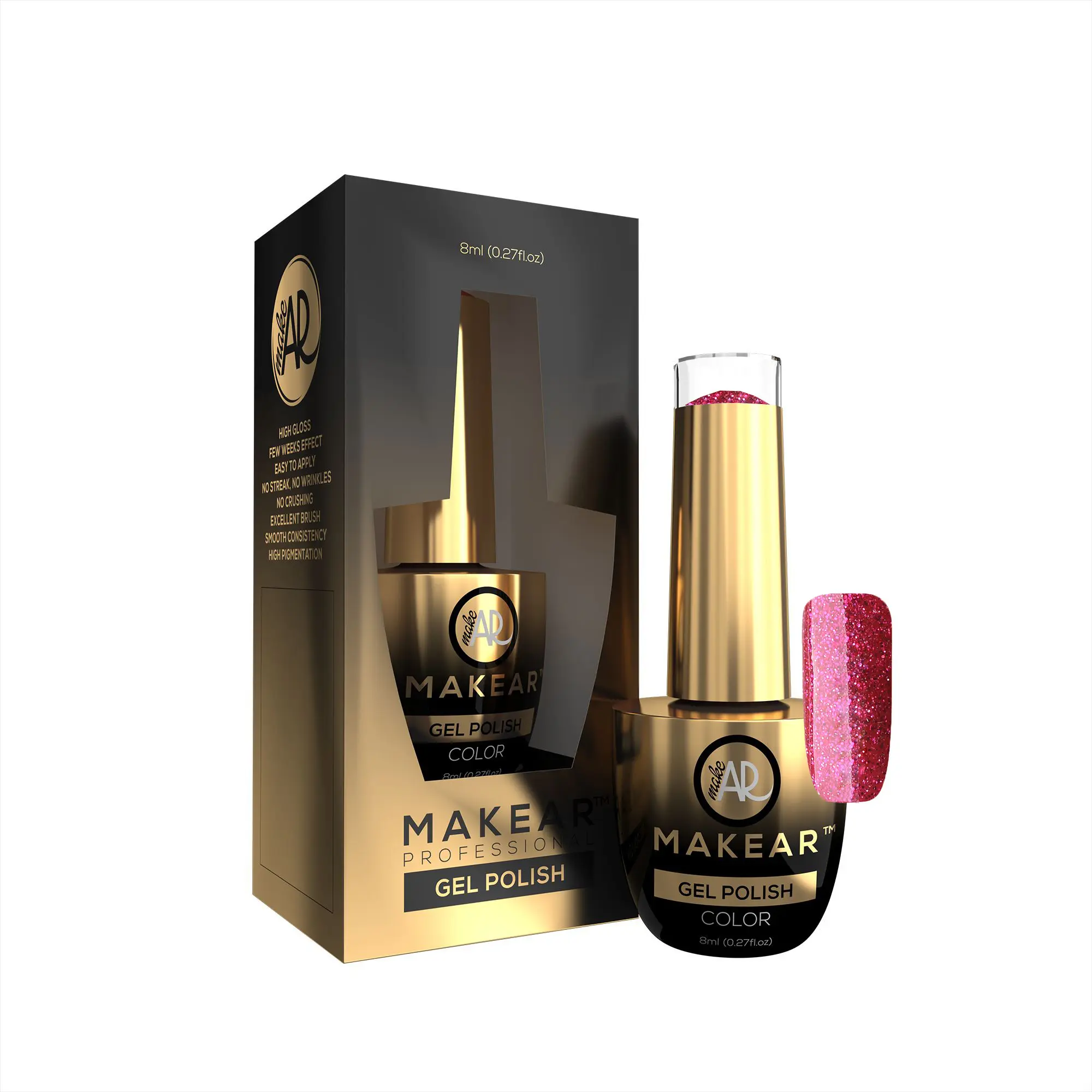 Makear Barvni gel lak za nohte Lollipop – 533, 8ml