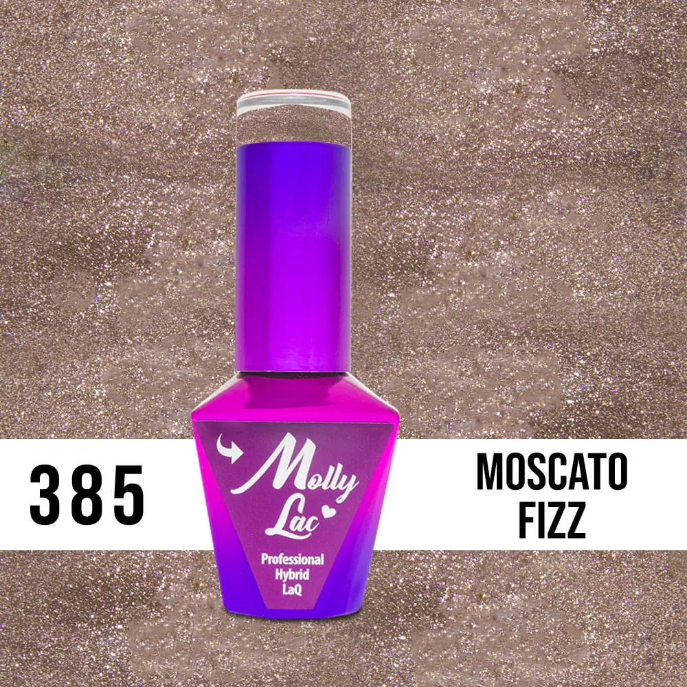 MOLLY LAK UV/LED gel lak za nohte Poročne sanje in Champagne - Moscato Frizz 385, 10ml
