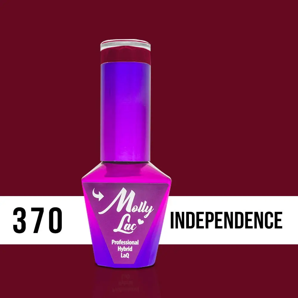 MOLLY LAC UV/LED Pin Up Girl - Independence 370, 10 ml