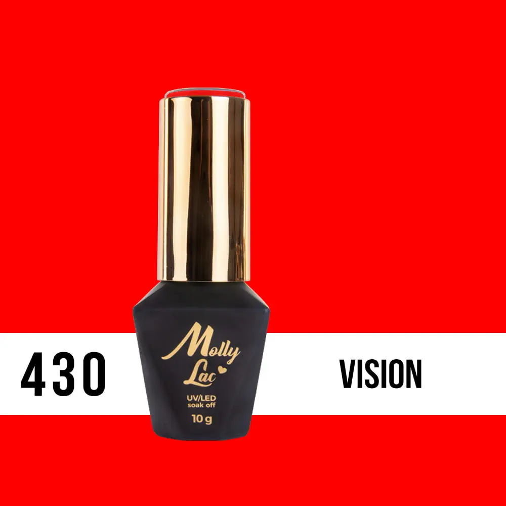 Gel lak, UV/LED Molly Lac - Vision 430, 10 ml