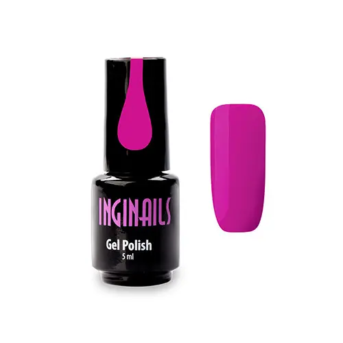 Barvni gel lak Inginails - Neon Fuchsia 002, 5 ml