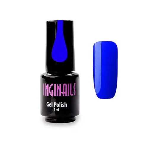 Barvni gel lak Inginails - Glass Blue 010,  5ml