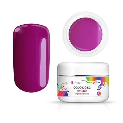 Inginails barvni gel UV/LED - Violet Smoke, 5 g