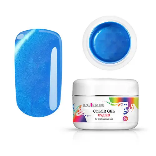 Inginails barvni gel UV/LED - Blue Ocean, 5 g