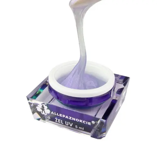 UV modelirni gel za nohte  - Jelly Moonlight Violet, 5 ml