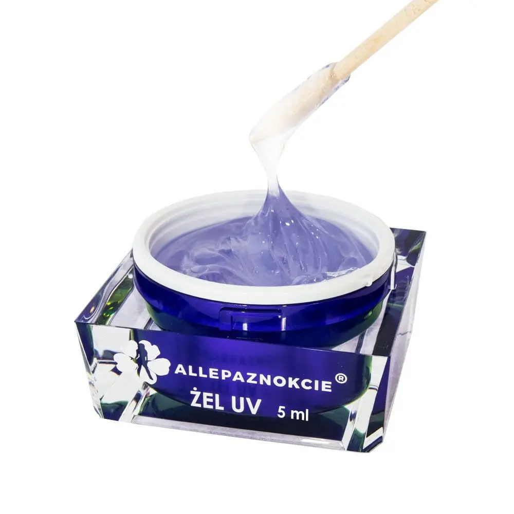 UV modelirni gel za nohte - Jelly Clear Glass, 5 ml
