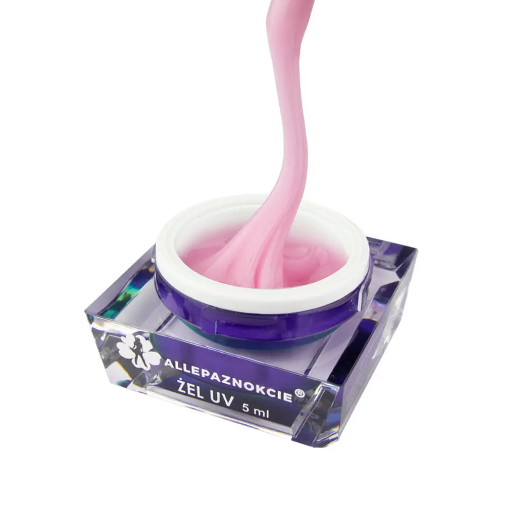 UV modelirni gel za nohte - Jelly Perfect French Elegant Pink, 5 ml