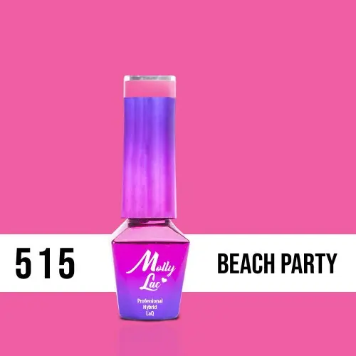 MOLLY LAC UV/LED gel lak Miss Iconic - Beach Party 515, 5ml
