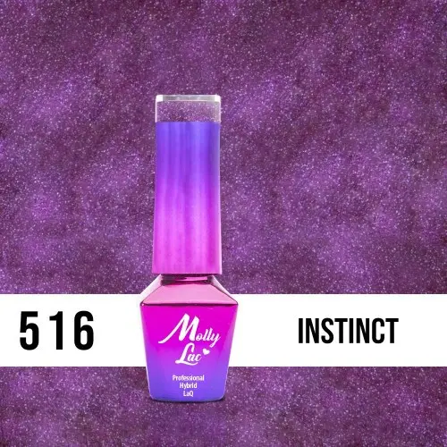 MOLLY LAC UV/LED gel lak Miss Iconic - Instinct 516, 5ml