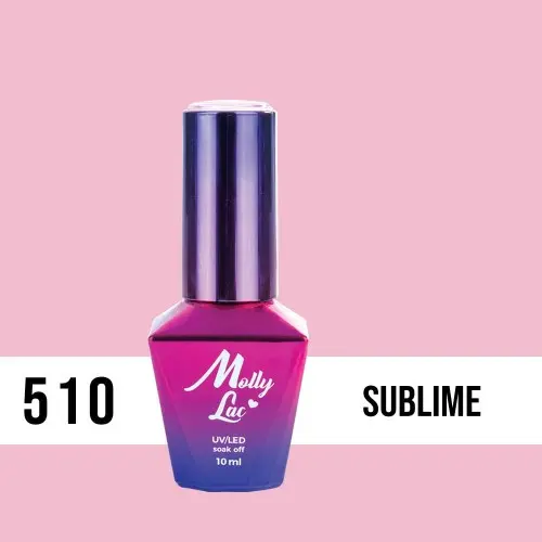 MOLLY LAC UV/LED gel lak Miss Iconic - Sublime 510, 10ml