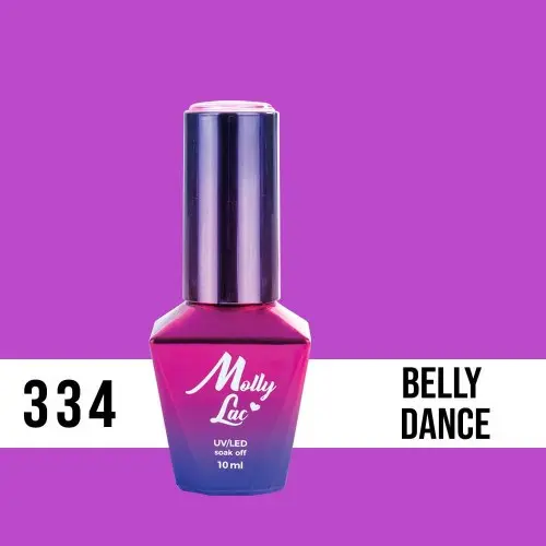 MOLLY LAC UV/LED gel lak Fancy Fashion - Belly Dance 334, 10ml