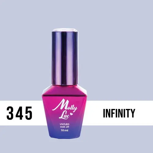 MOLLY LAC UV/LED gel lak Fashion Outfit - Infinity 345, 10ml