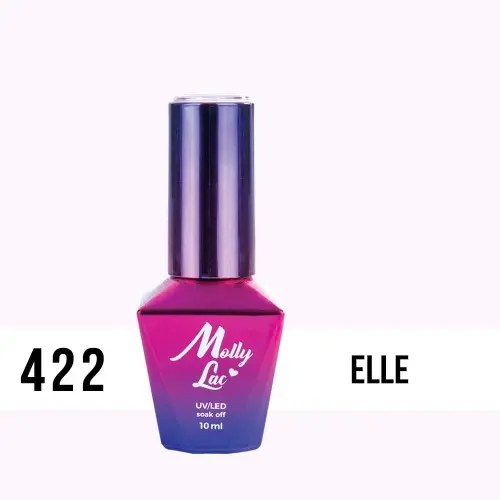 MOLLY LAC UV/LED gel lak Madame French - Elle 422, 10ml