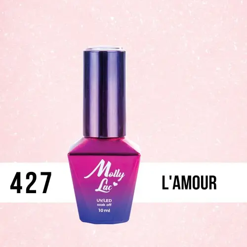 MOLLY LAC UV/LED gel polish Madame French - L´amour 427, 10ml
