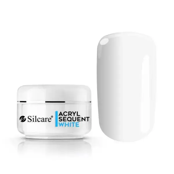 Silcare Sequent Akrilni prah - White, 12 g
