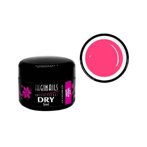DRY UV BARVNI GEL Inginails Professional – Hot Pink 127, 5 ml