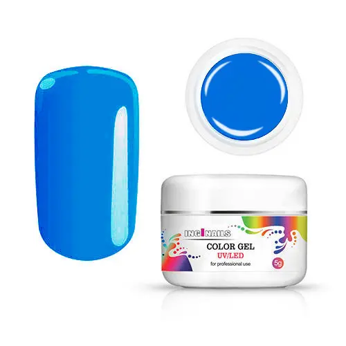 Barvni gel Inginails UV/LED - Neon Dark Blue, 5 g