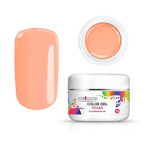 Barvni gel Inginails UV/LED - Neon Peach, 5 g