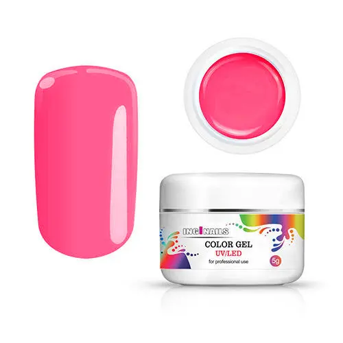 Barvni gel Inginails UV/LED - Neon Love Pink, 5 g