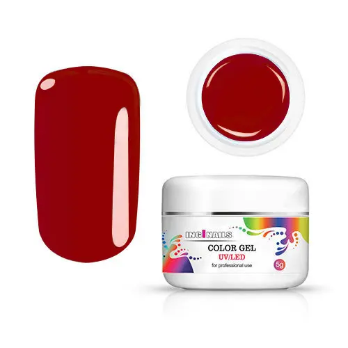 Barvni gel Inginails UV/LED - Bolivian Red, 5 g
