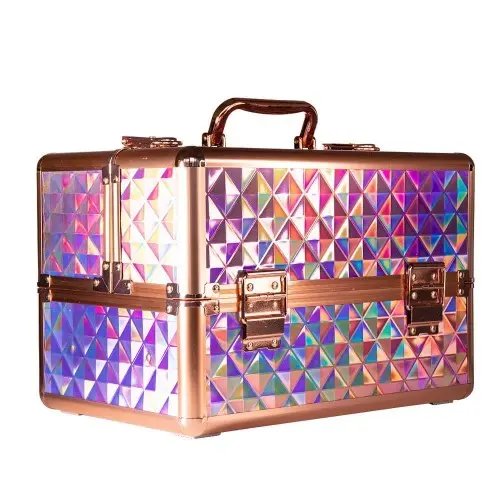 Zložljiv lepotni kovček – Molly Lac – zlata
