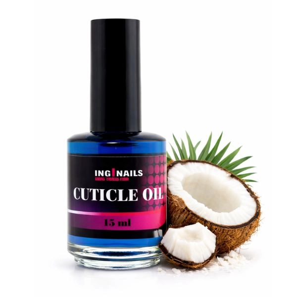 Regeneracijsko olje za nohte Inginails - Cuticle Oil COCONUT GREEN 15ml