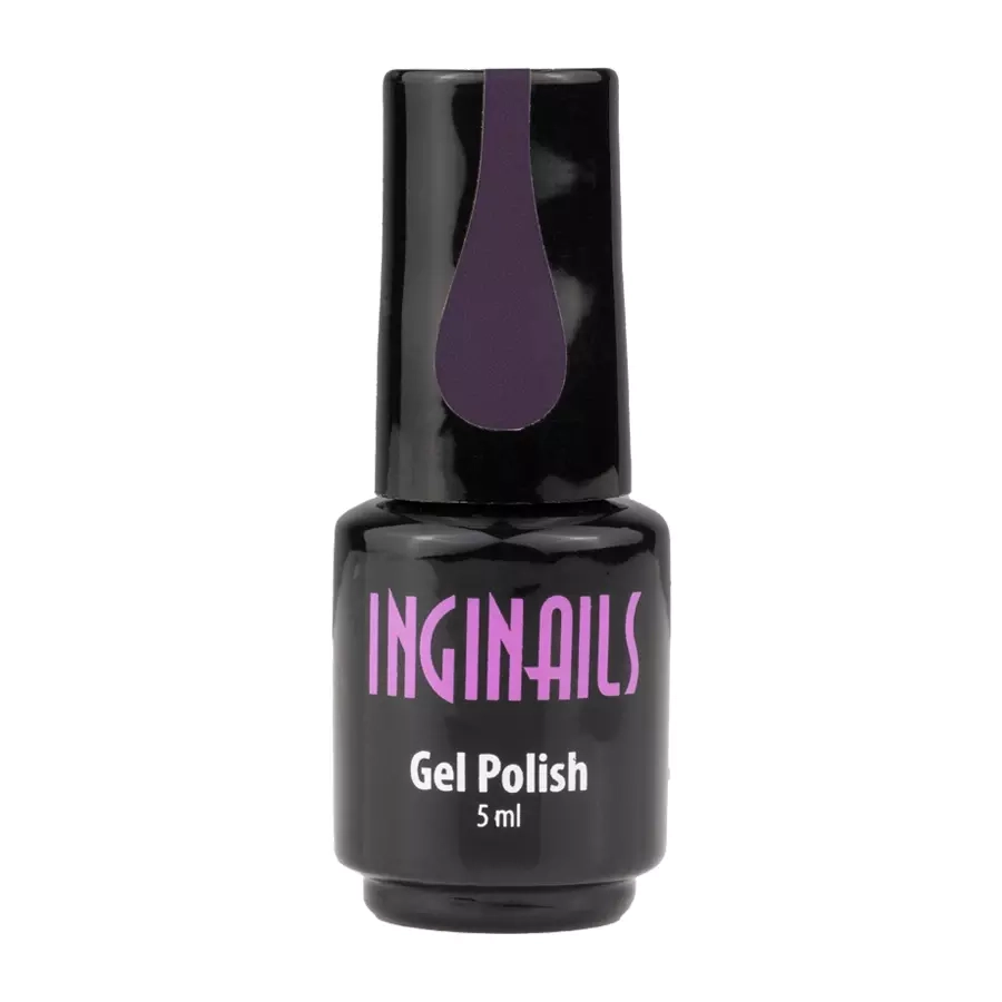 Inginails barvni gel lak – Pearly Aubergine 049, 5 ml