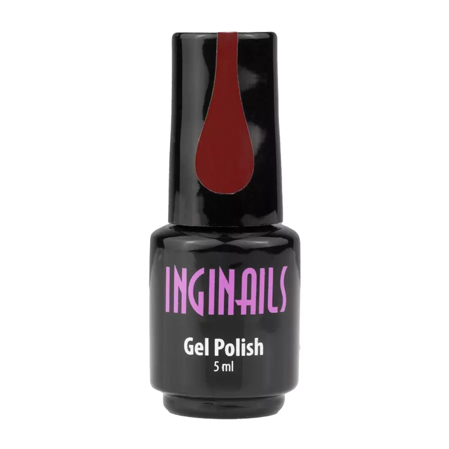 Inginails barvni gel lak – Flame Scarlet 060, 5 ml