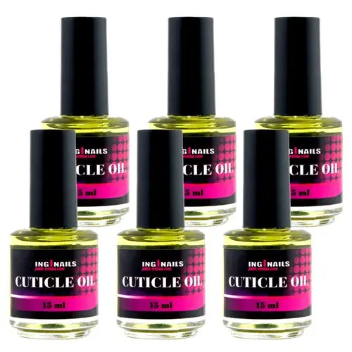 Olje za nohte Inginails, 6 kosov - Cuticle Oil LEMON 15ml