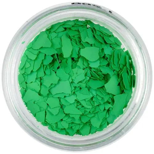 Koščki konfetov, nepravilnih oblik - zeleni