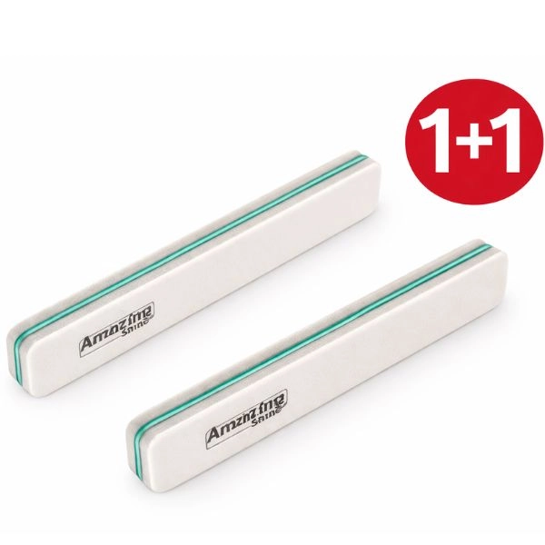 Pilica za nohte Profi Sponge Jumbo Zebra - zeleno jedro, 100/180 - 1+1 BREZPLAČNA AKCIJA