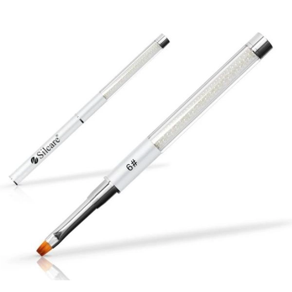 Čopič za gel št. 6 - z biseri