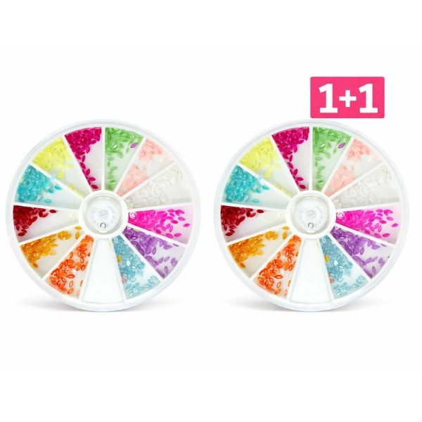 Komplet okrasnih kamenčkov - oblika solze - 1+1 BREZPLAČNA AKCIJA