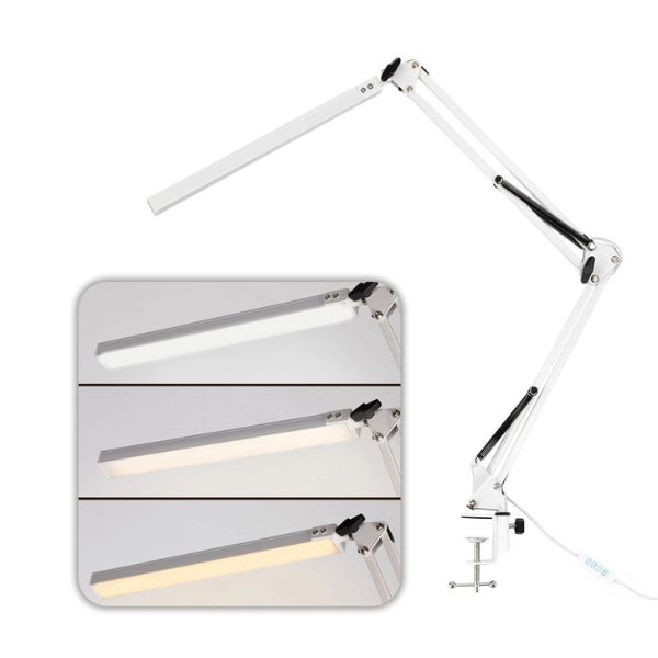 Kozmetična namizna svetilka za manikuro 12W bela MT-328