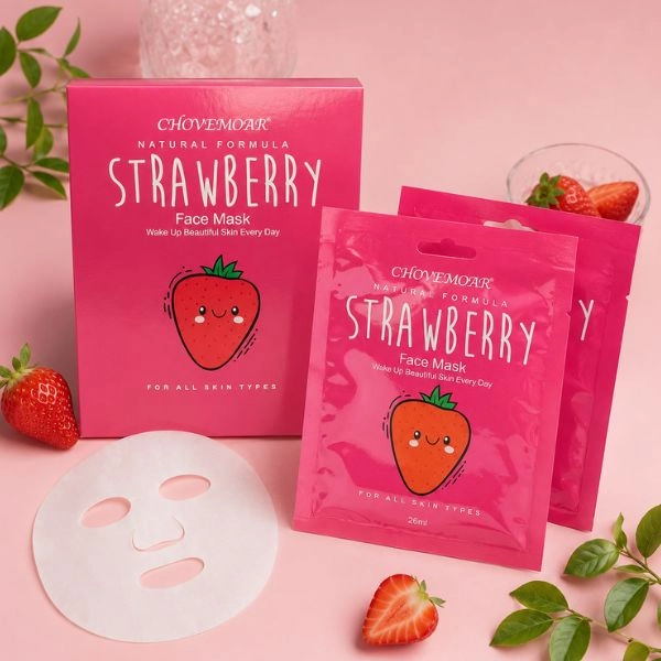 Maska za obraz - Strawberry