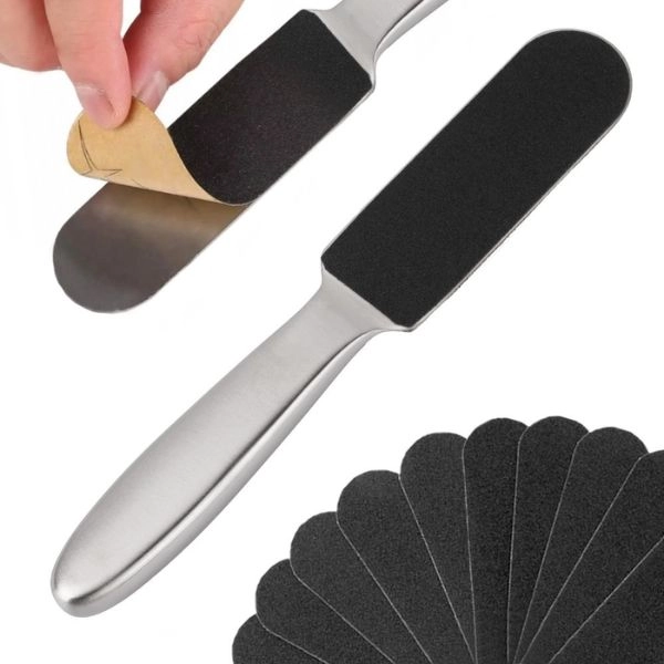 Kovinski pilnik za pedikuro, 21,5 cm