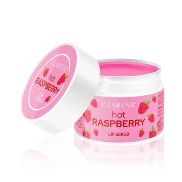 Claresa Fruit Lip Scrub - Hot Raspberry 01, 15g