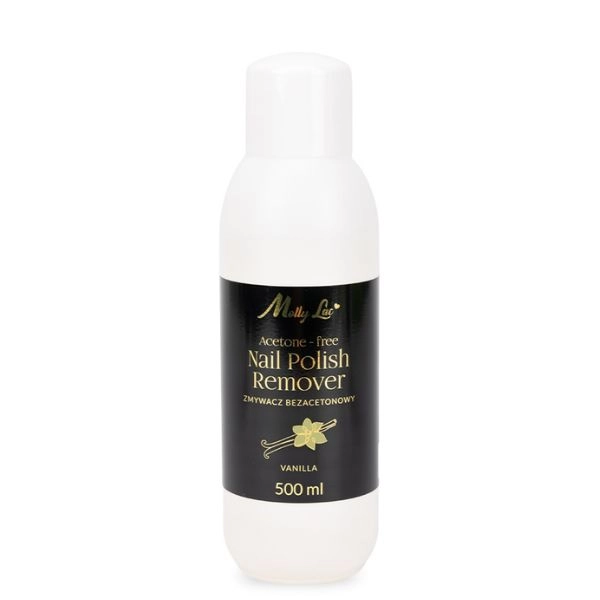 MollyLac Odstranjevalec laka za nohte brez acetona – Vanilla, 500 ml