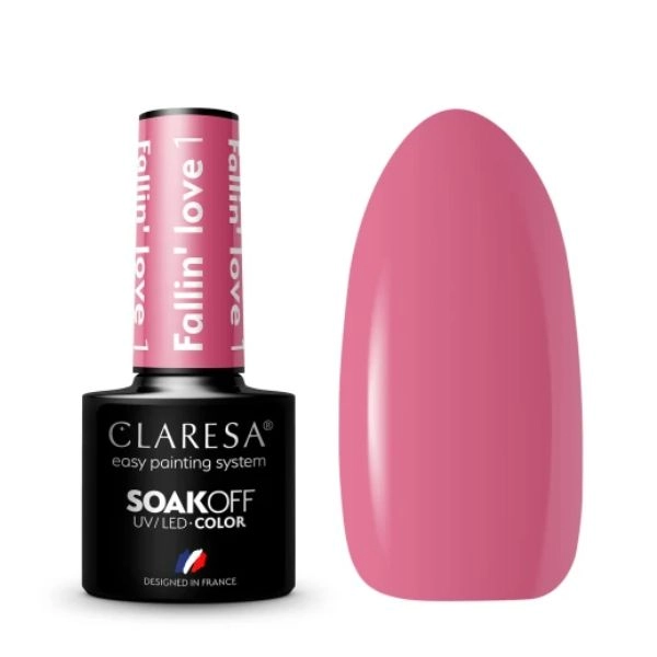 Claresa UV/LED Color Soak Off - Fallin Love 1, 5g