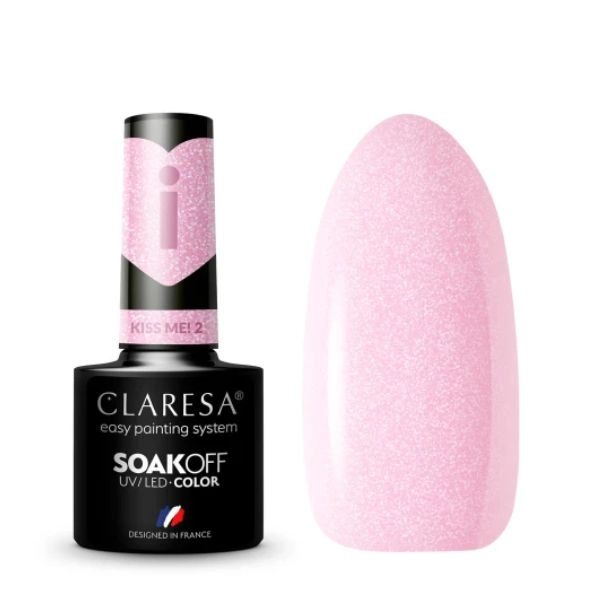 Claresa UV/LED Color Soak Off - Kiss Me 2, 5g