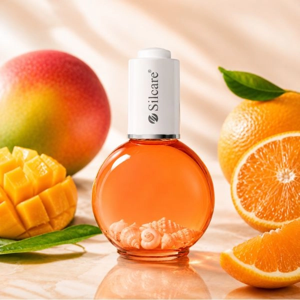 Silcare Olje za nohte in obnohtno kožico – Mango Orange, 75ml