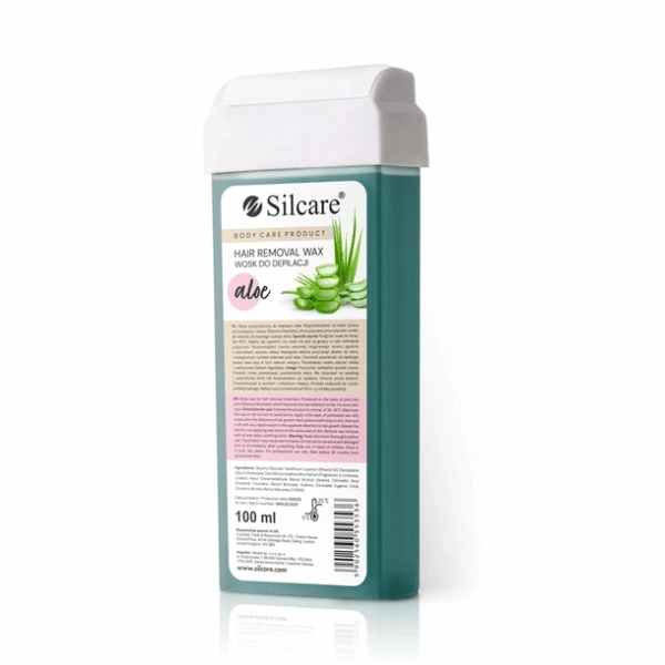Depilacijski vosek 100 ml - široka rolica - Aloe Vera