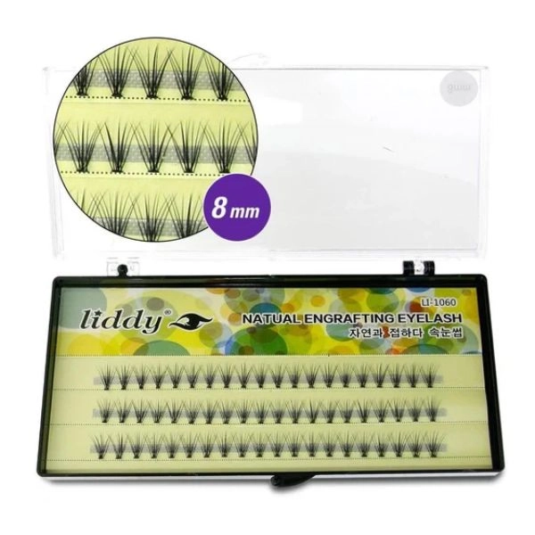 Liddy čopaste umetne trepalnice – LI 1060, 8 mm
