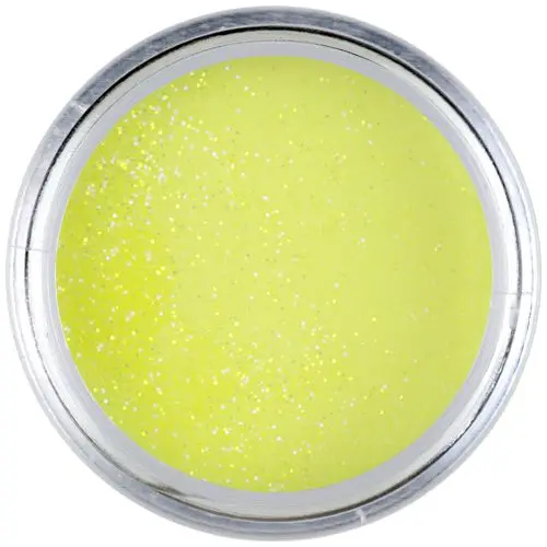 Akrilni prah za nohte Inginails 7g - Yellow Glitter