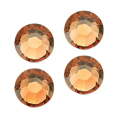 Kristali Swarovski za okrašene nohte - zlata, 2 mm, 50 kos