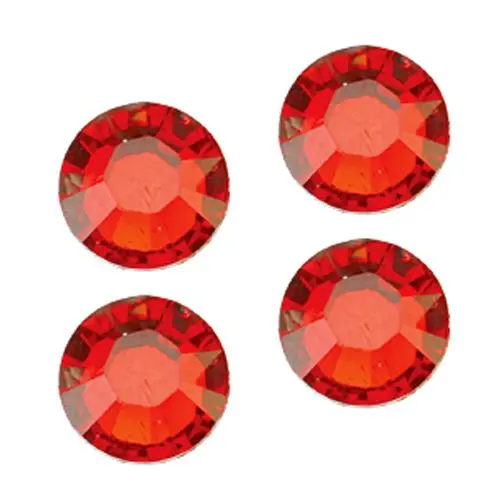 Okrasni kamenčki Swarovski - rdeča, 2 mm, 50 kos