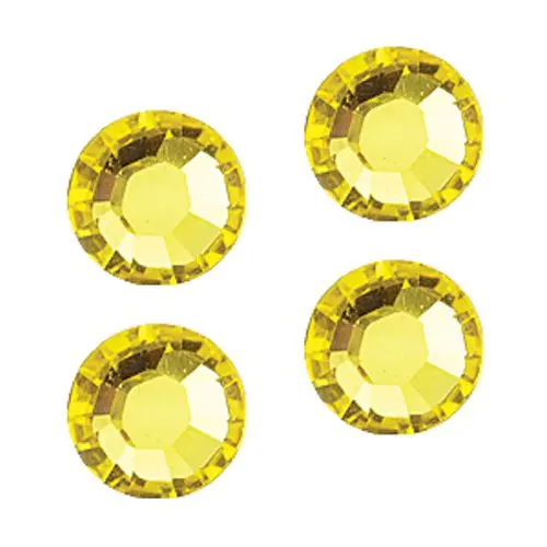 Okrogli okrasni kamenčki Swarovski - zlata, 3 mm, 50 kos